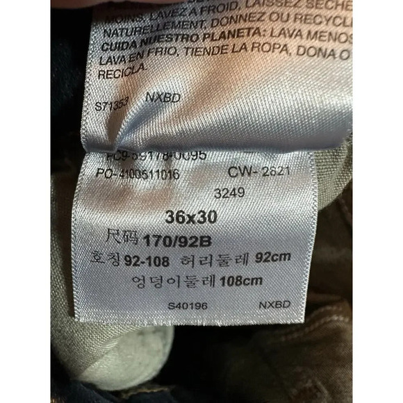 Levis Signature Men Sz 36 X30 Slim Super Flex Staple Normcore Essential Everyday - Picture 7 of 7